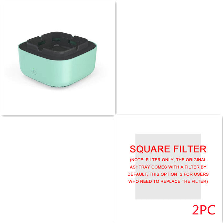 Auto-Purify Anion Smoke Removal Portable Car Ashtray