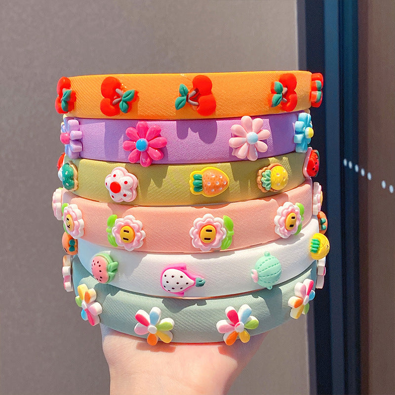 Small Flower Hair Band