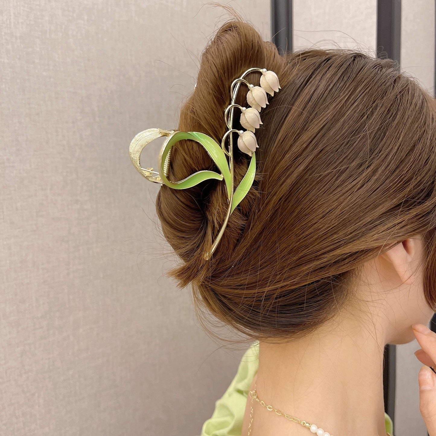 Simple Versatile Women's Zinc Alloy Hair Clip