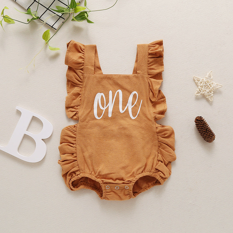 Infant Multicolor Bellyband Jumpsuit Romper