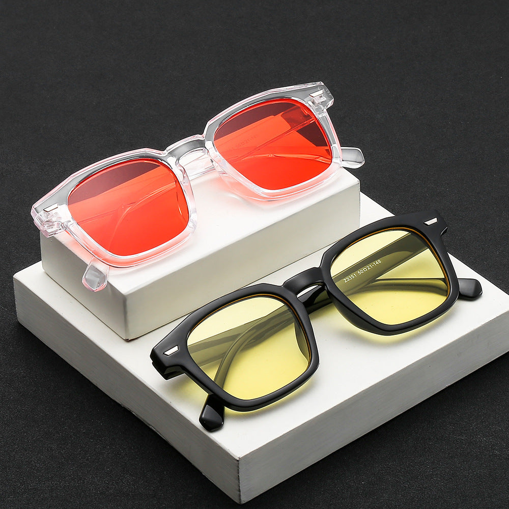 Trendy Irregular Net Red Ocean Film Sunglasses