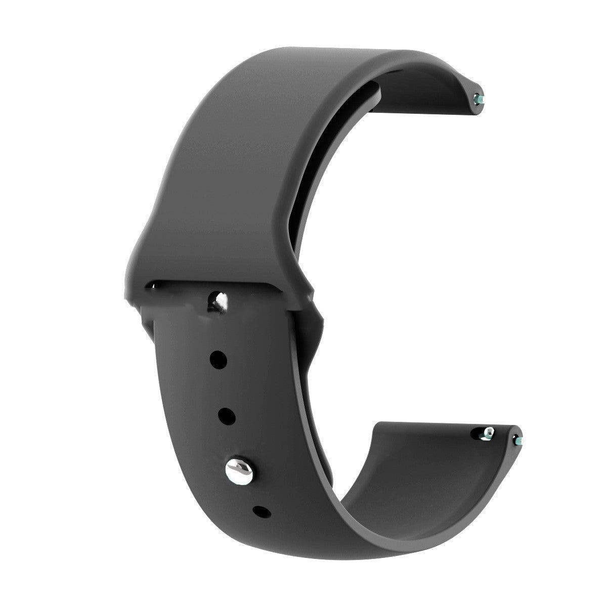 22mm Universal Reverse Buckle Silicone Strap