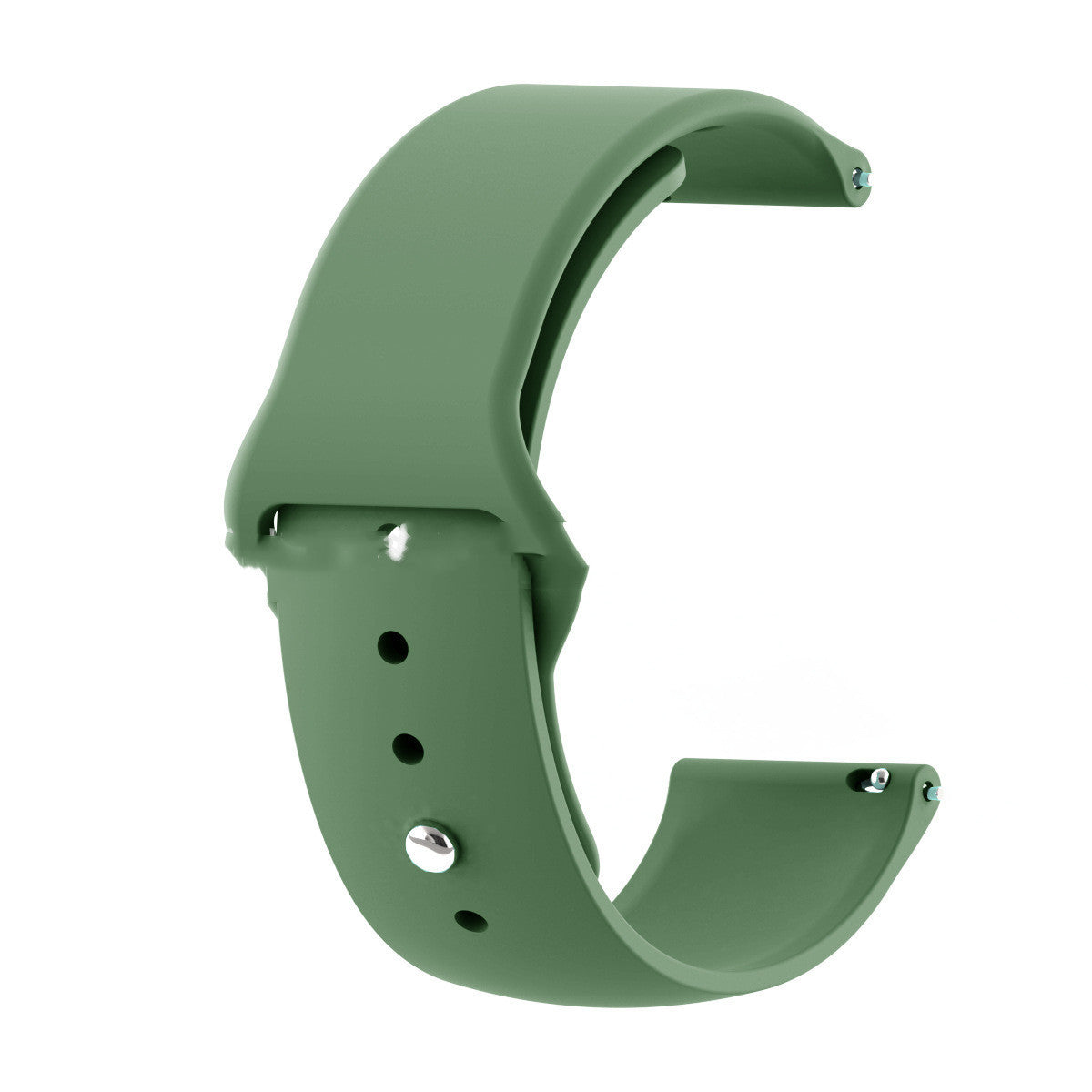 22mm Universal Reverse Buckle Silicone Strap