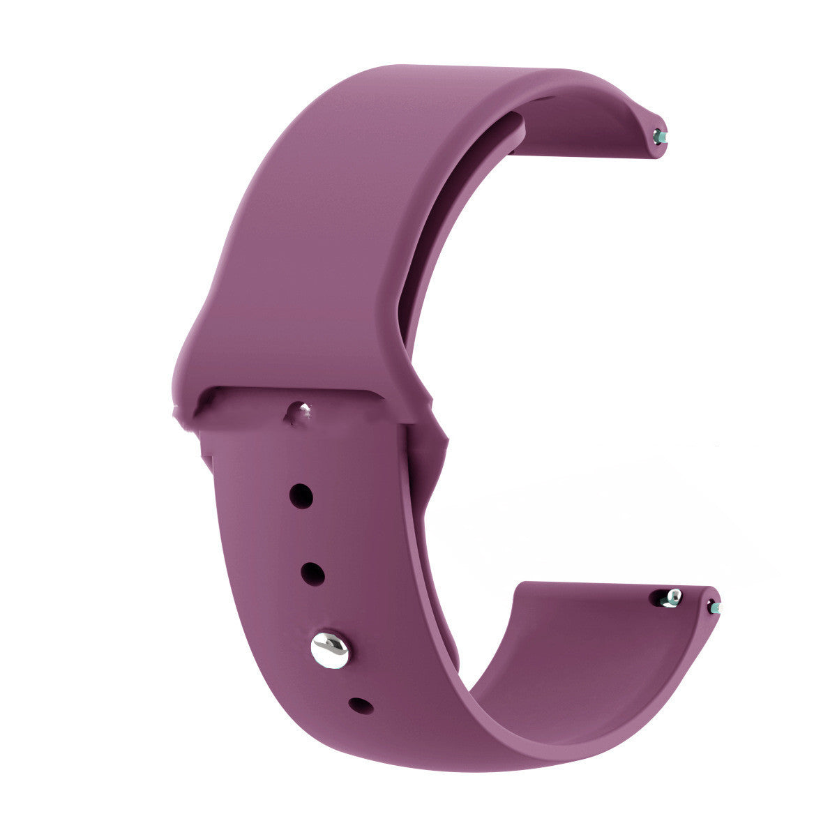 22mm Universal Reverse Buckle Silicone Strap