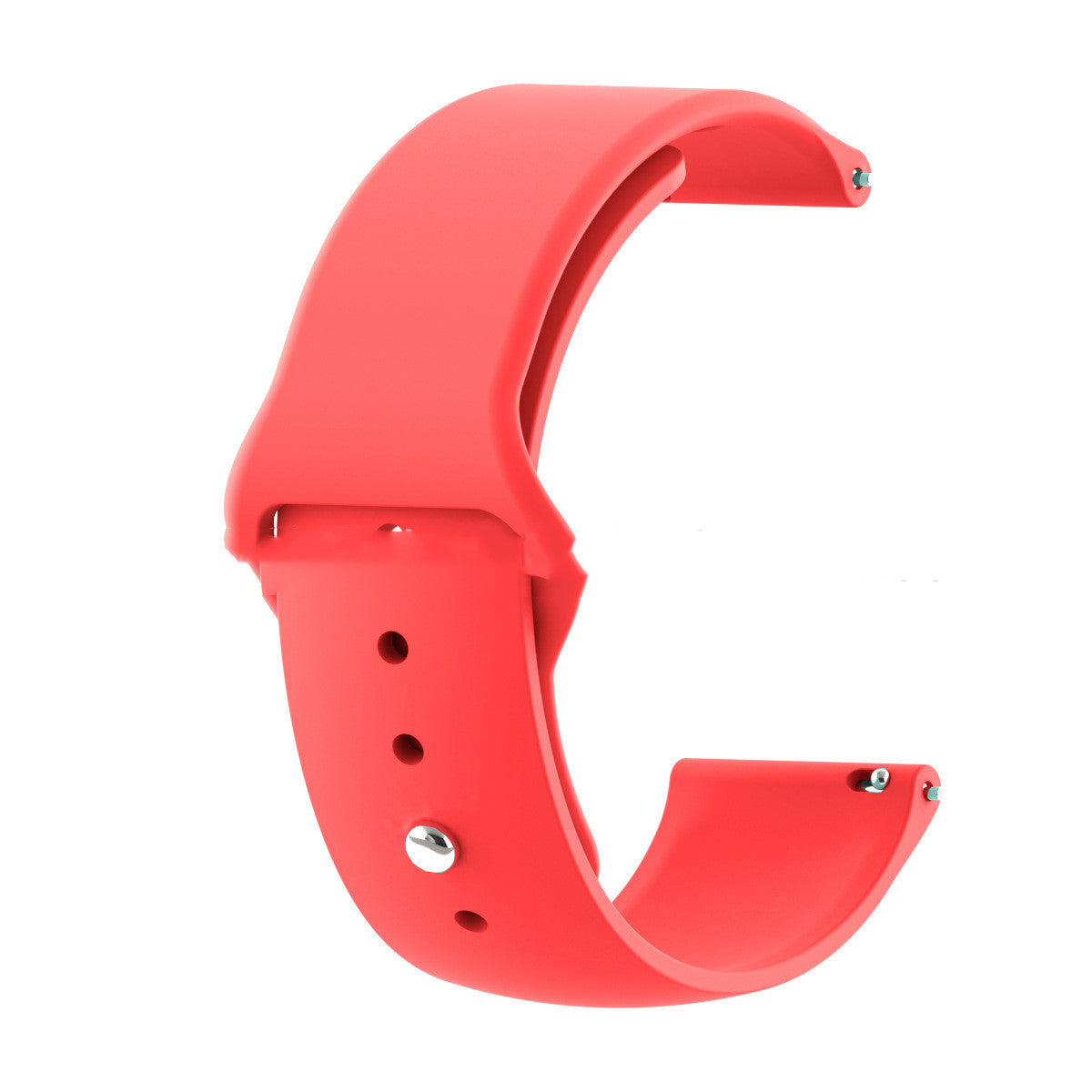 22mm Universal Reverse Buckle Silicone Strap