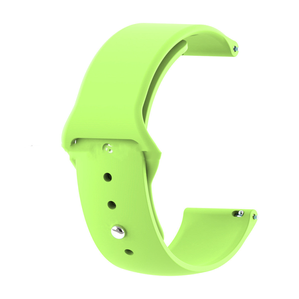 22mm Universal Reverse Buckle Silicone Strap