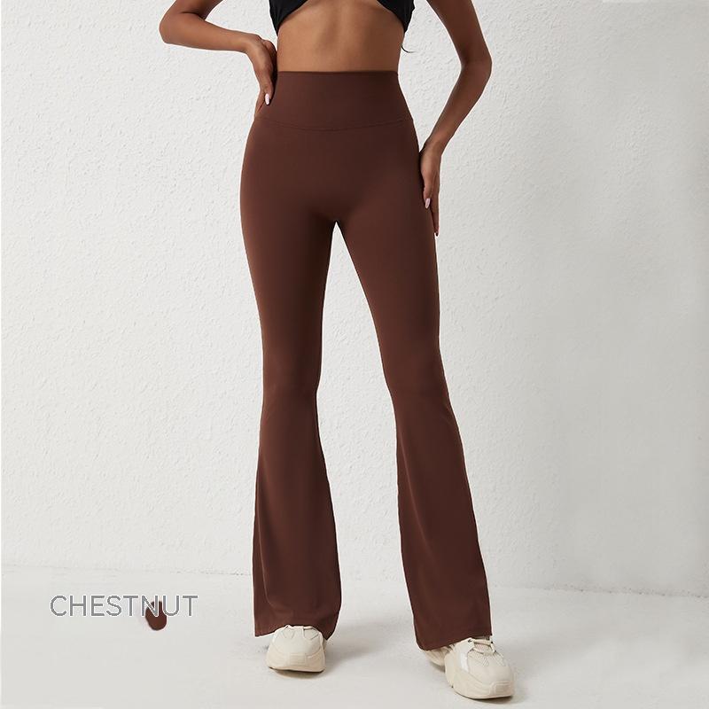 High Waisted Hip Lifting And Wide Leg Fitness Pants
