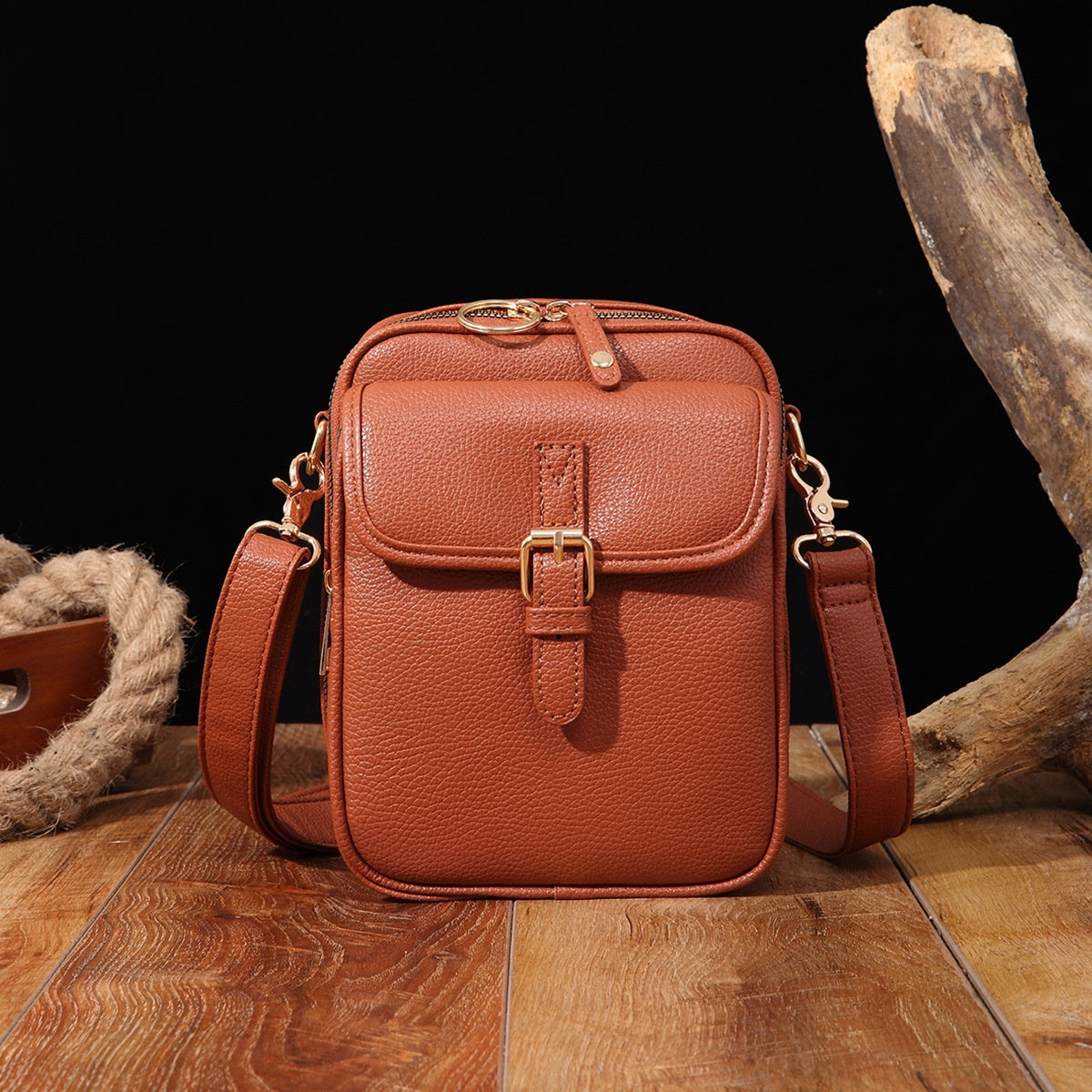 Unisex Vintage Large Capacity Messenger Bag