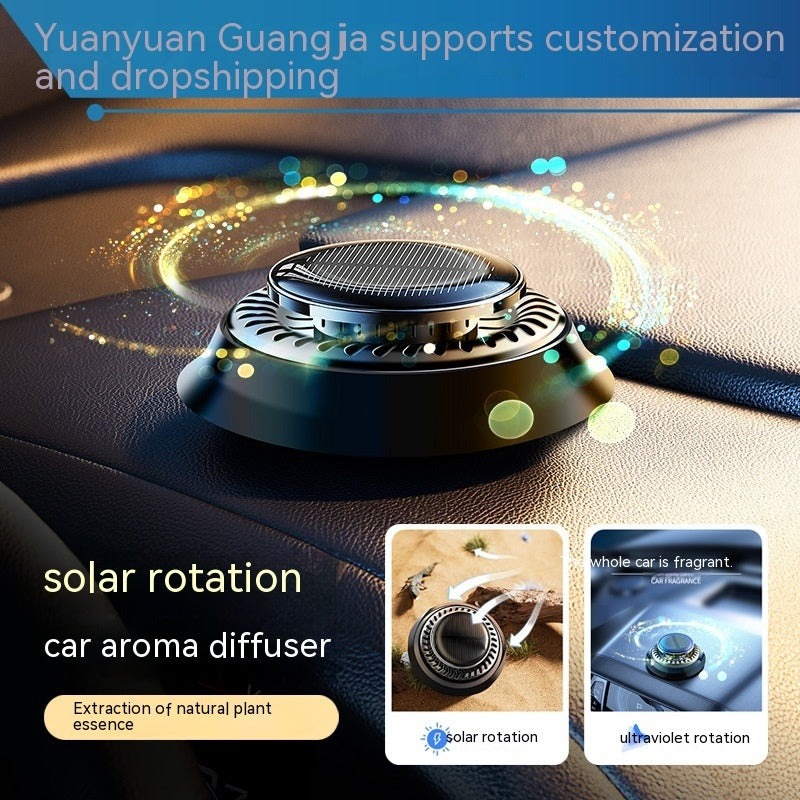 Portable Kinetic Solar Powered Car Air Freshener