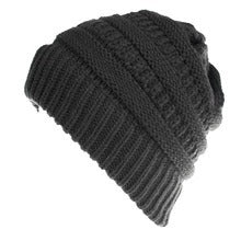 Mixed Color Knitted Wool Hat For Ladies