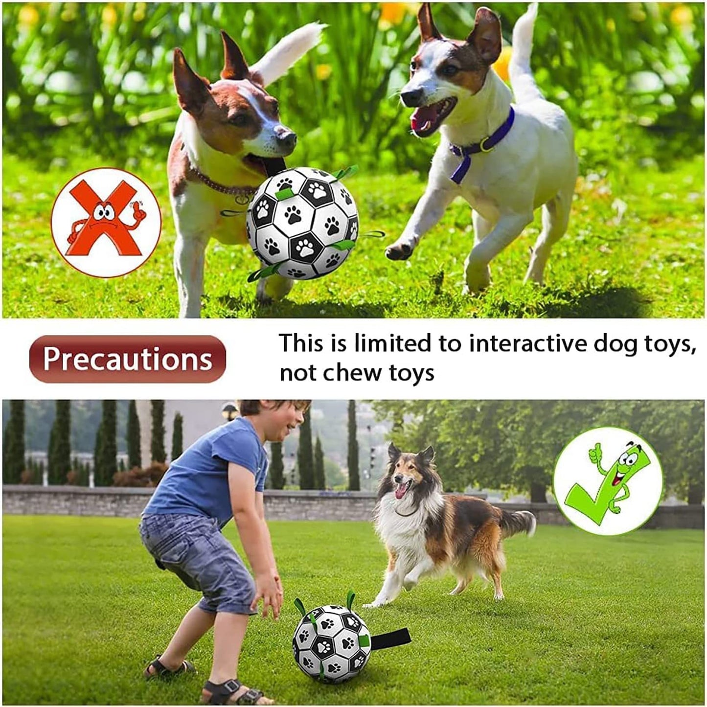 Interactive Football Training Toy For Dogs