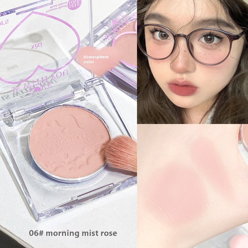 Cha Cha Peach Heart Monochrome Blush
