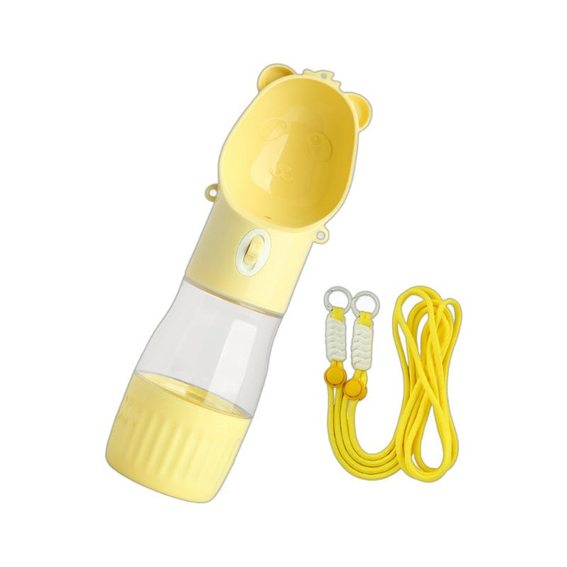 2 In 1 Portable Dog Water Bottle For Small Big Dogs And Cats For Outdoor