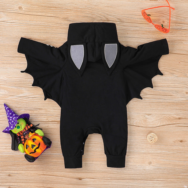 Halloween Bat One-piece Baby Rompers Suit