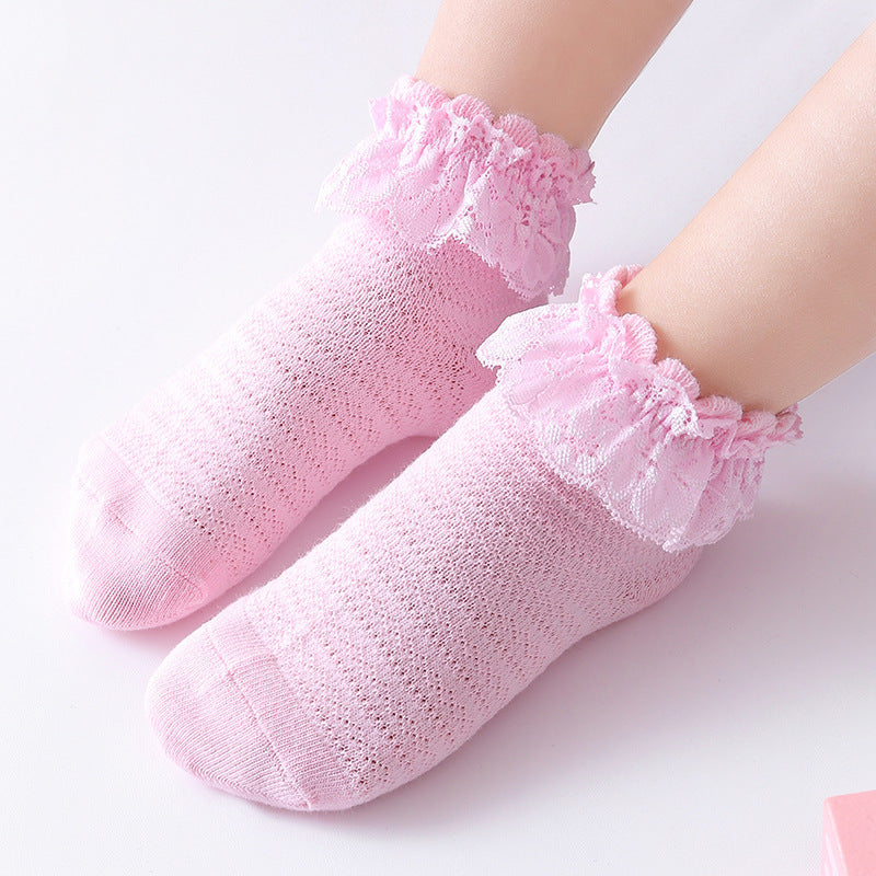 Girls Lace Socks