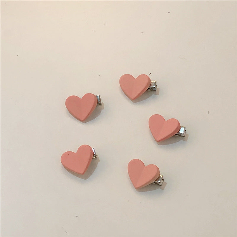 Soft Girl Cute Series Peach Hair Clip