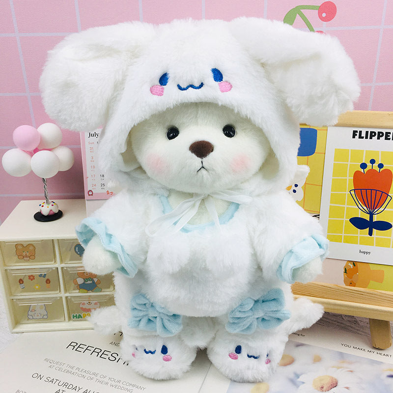 Cute Little Bear In Clothes