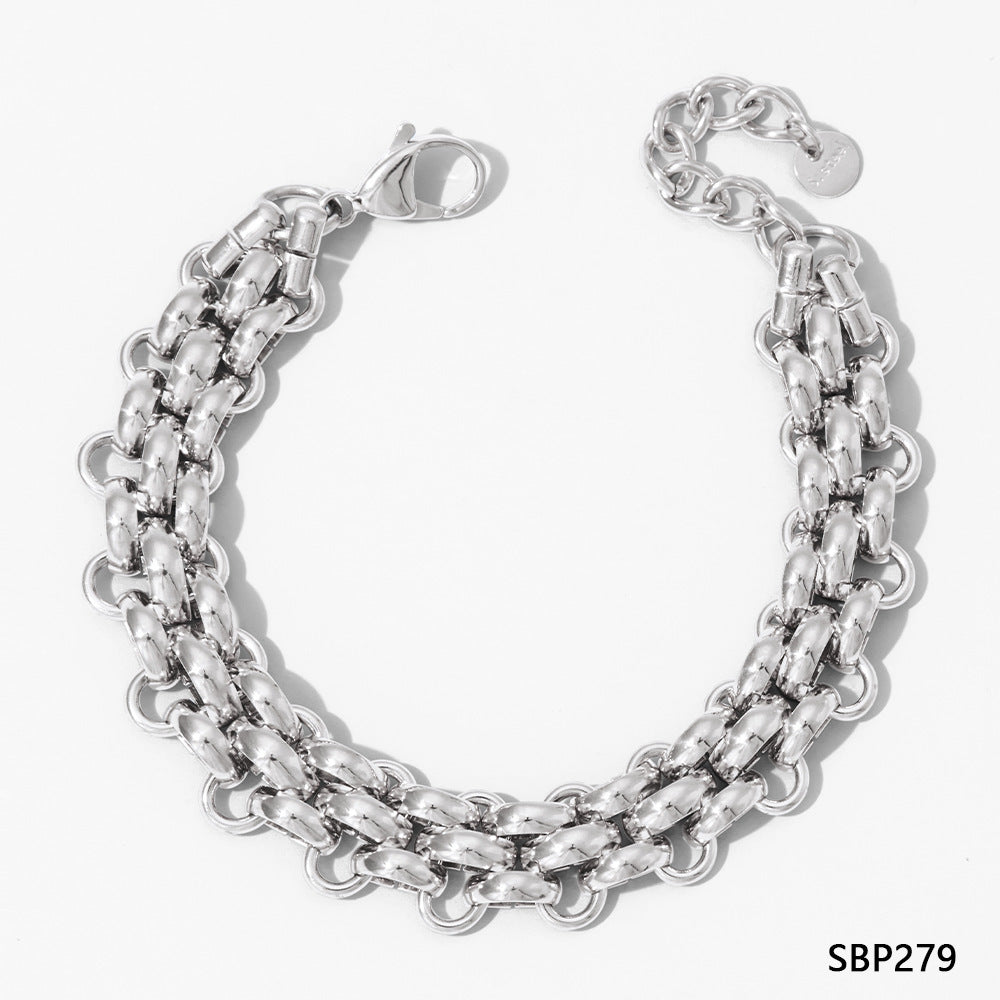 Electroplating Stainless Steel Bracelet