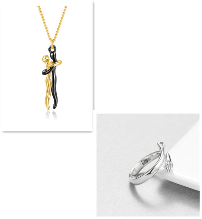 Love Hug Necklace For Men And Women