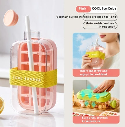 One-Click Molding Cooling Cup And Instant Ice Maker with Zero-Contact