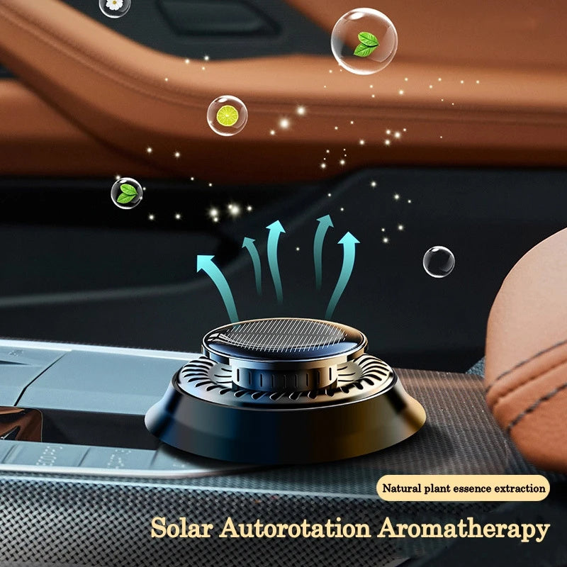 Portable Kinetic Solar Powered Car Air Freshener