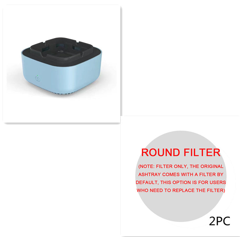 Auto-Purify Anion Smoke Removal Portable Car Ashtray