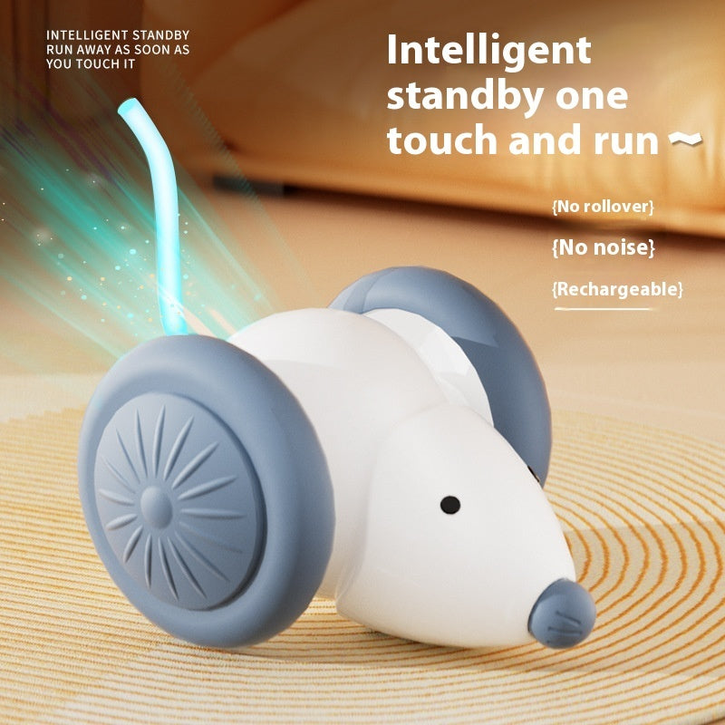 Interactive Electric Mouse Car Toy for Cats