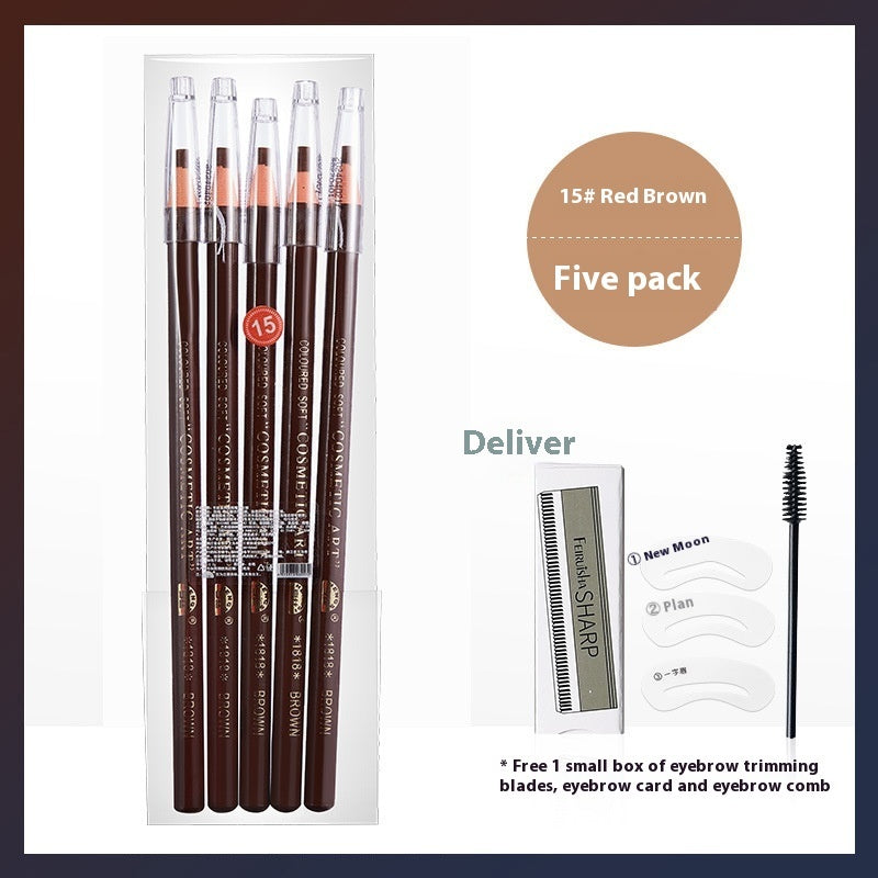 Sweat-proof, Non-fading Natural Eyebrow Pencil