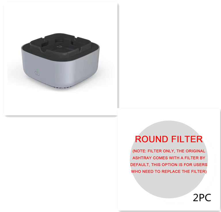 Auto-Purify Anion Smoke Removal Portable Car Ashtray