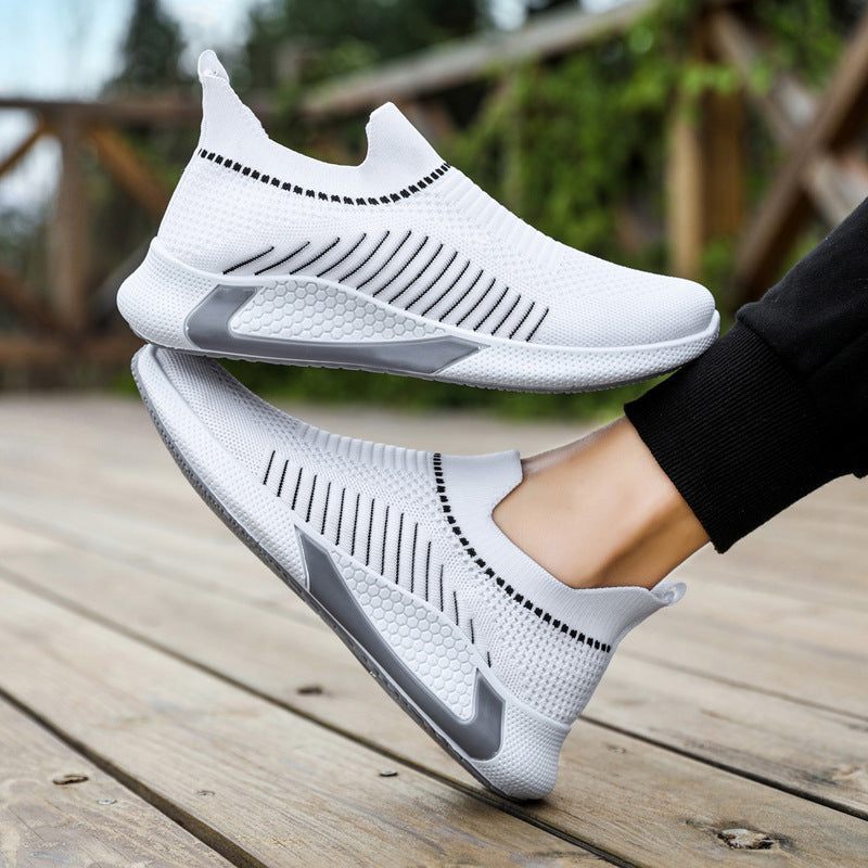 Outdoor Breathable Slip-on Lightweight Running Sports Shoes