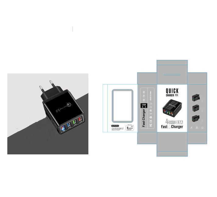 Quick 4 Slot Portable Charger