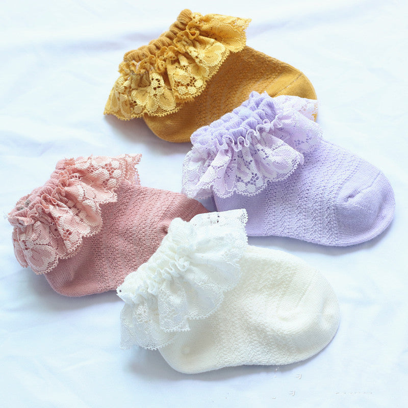 Girls Lace Socks