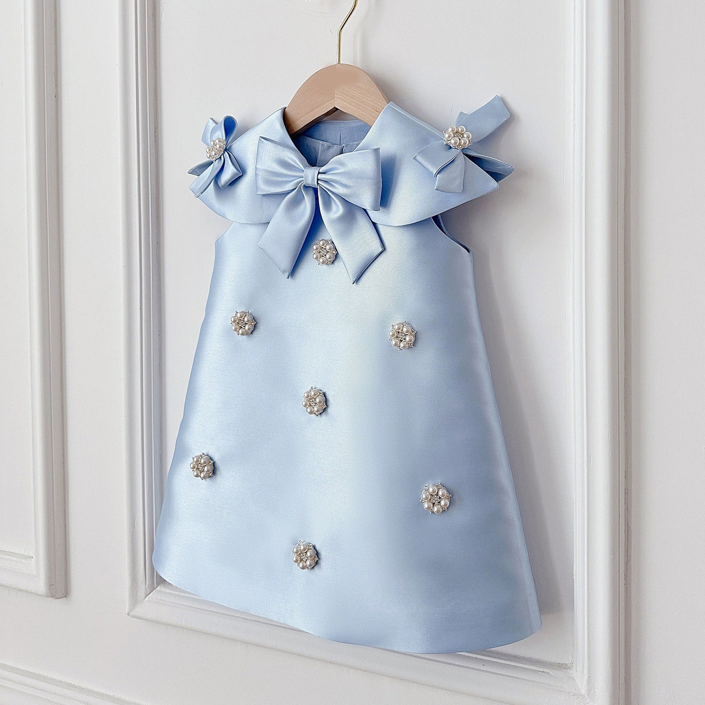 High-end Children Host Costume For Piano Performance