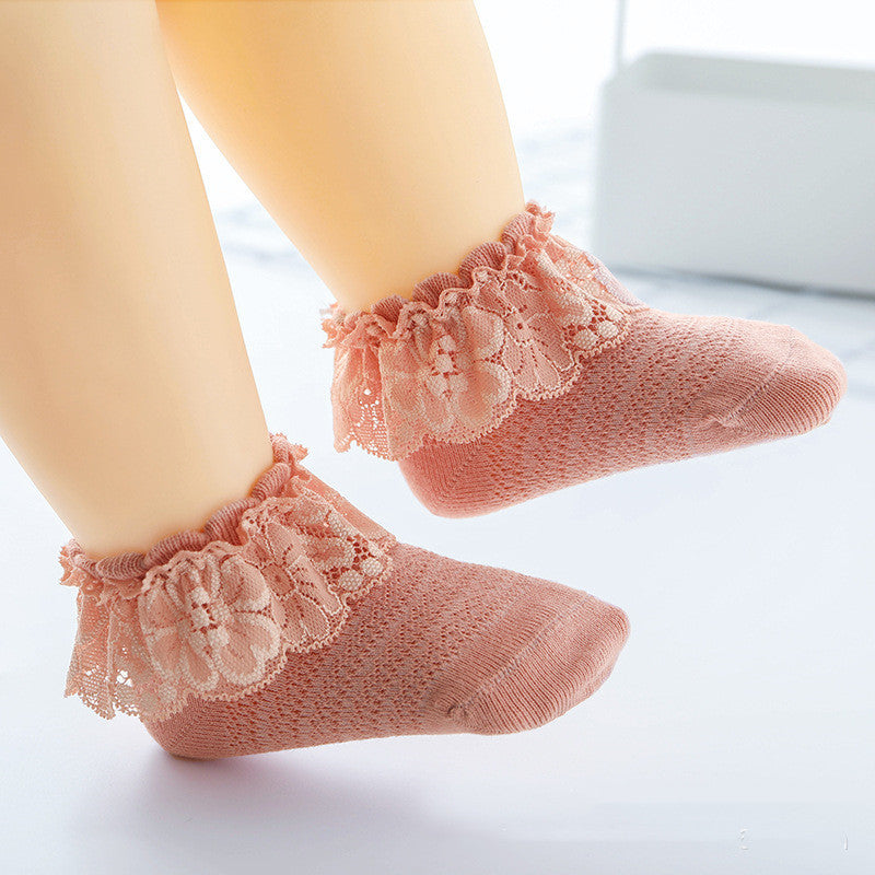 Girls Lace Socks