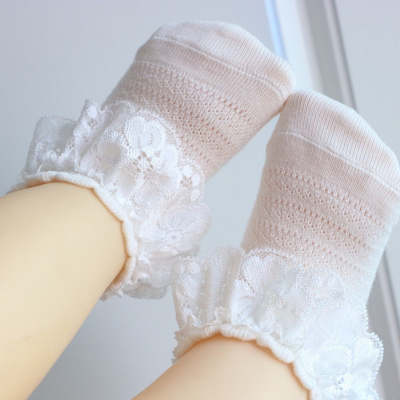 Girls Lace Socks