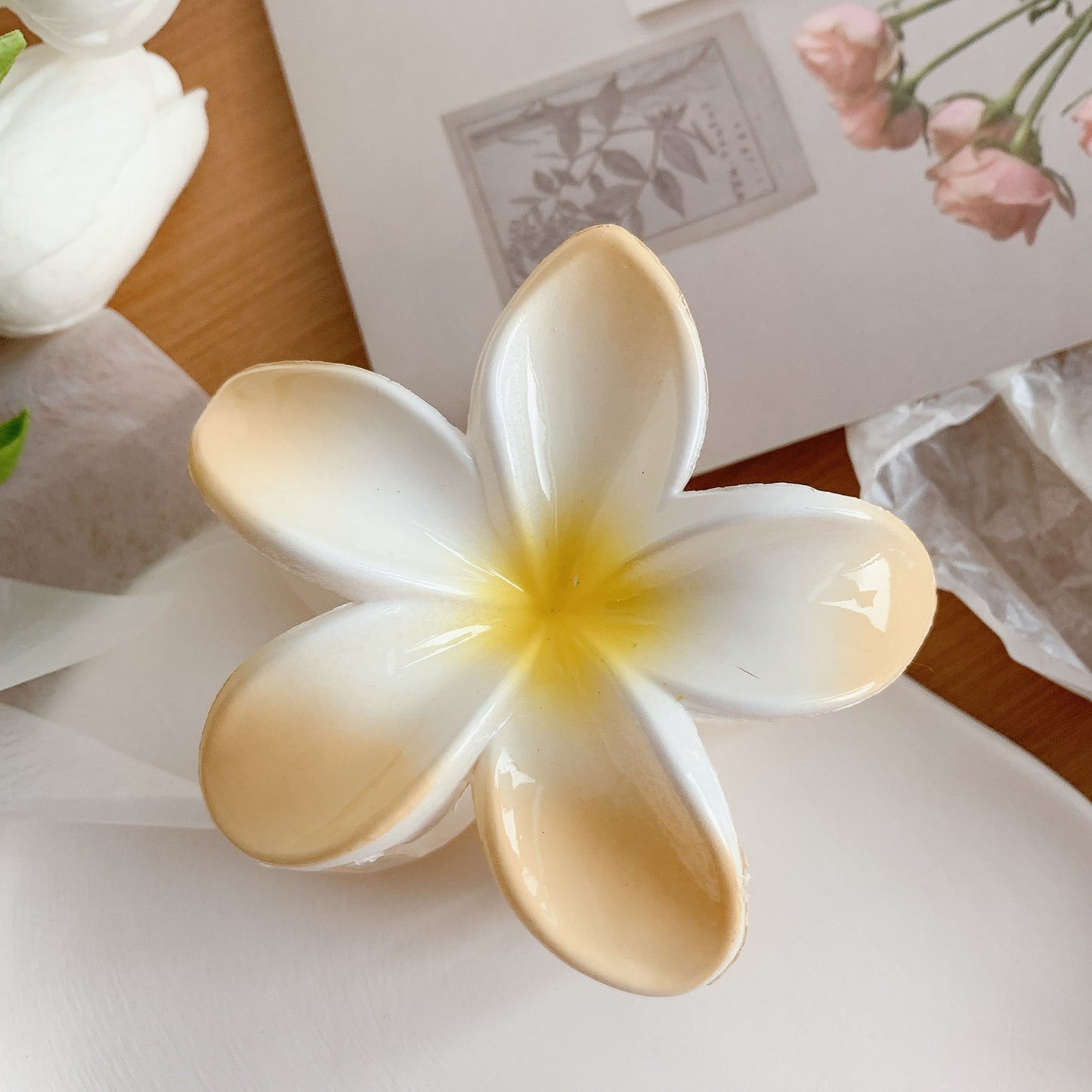 Trendy Flower Hair Clip For Women