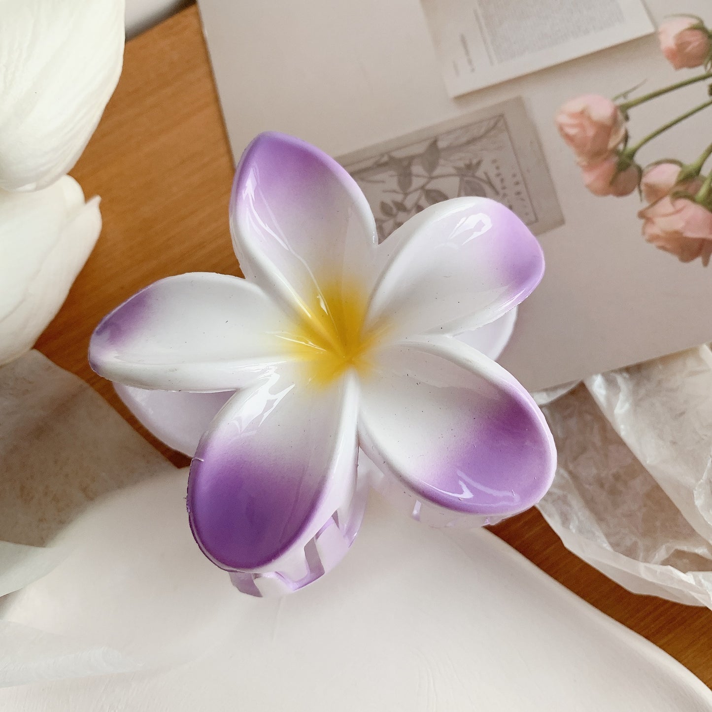 Trendy Flower Hair Clip For Women