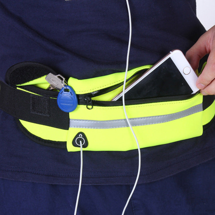 Fitness Waist Bag With Slim Pocket For Running, Hiking, Cycling, Workout, Sports