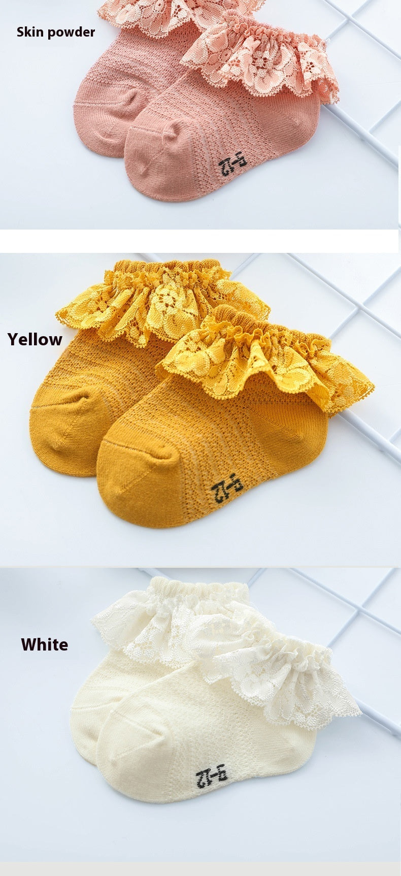 Girls Lace Socks
