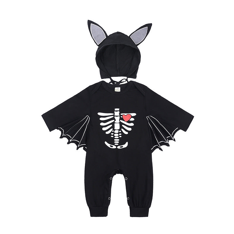 Halloween Bat One-piece Baby Rompers Suit