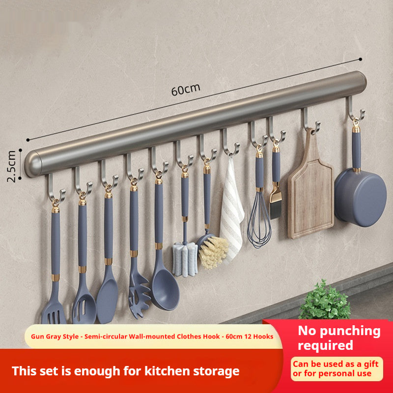 Multi-functional Wall-mounted Shelves For Kitchen
