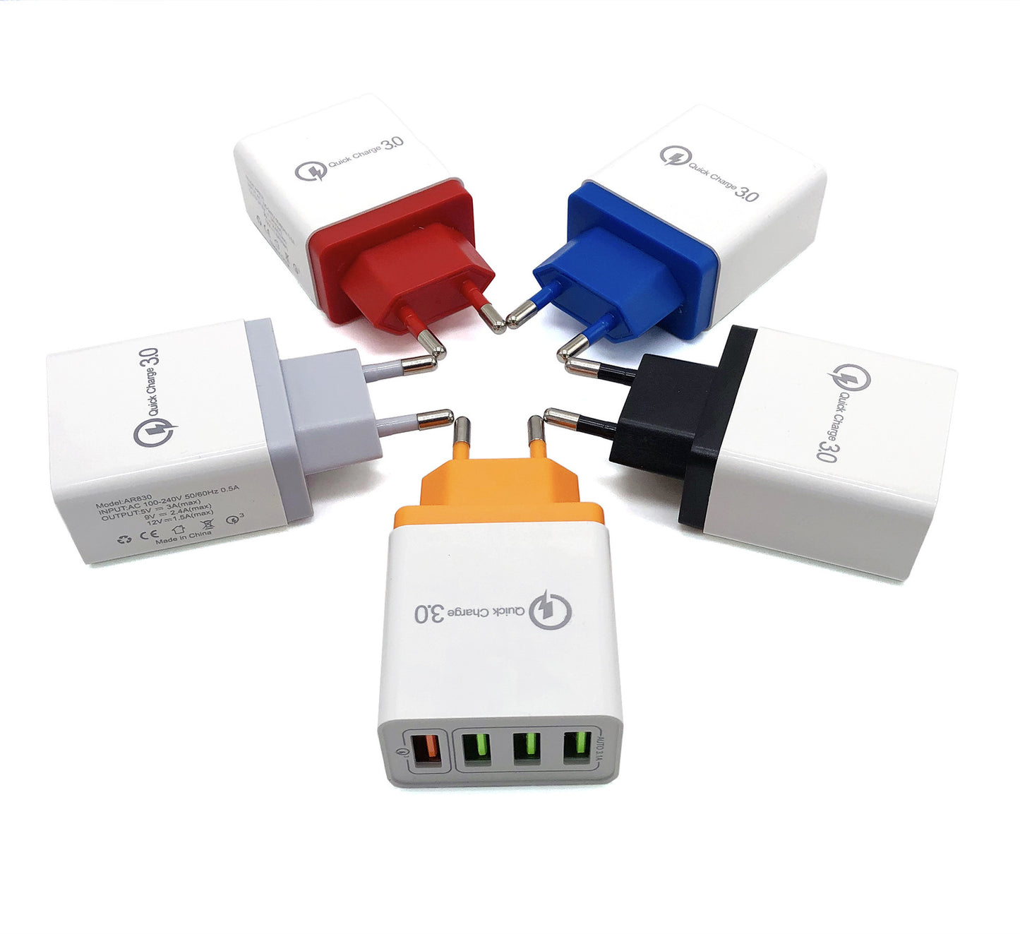 Quick 4 Slot Portable Charger