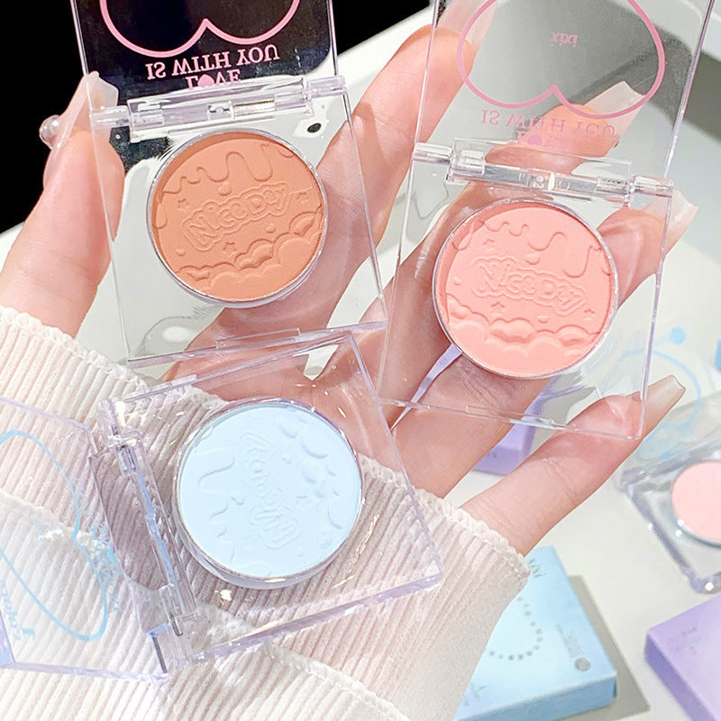 Cha Cha Peach Heart Monochrome Blush