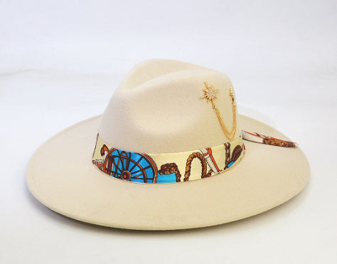 Wool-like British Woolen Hat