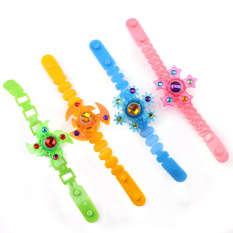 Luminous LED Light Fidget Spinner Bracelet