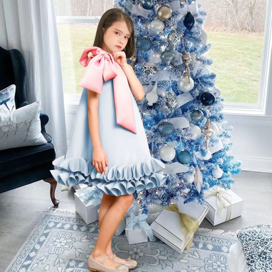 Bowknot Princess Dress