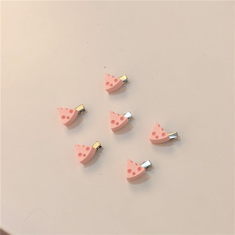 Soft Girl Cute Series Peach Hair Clip