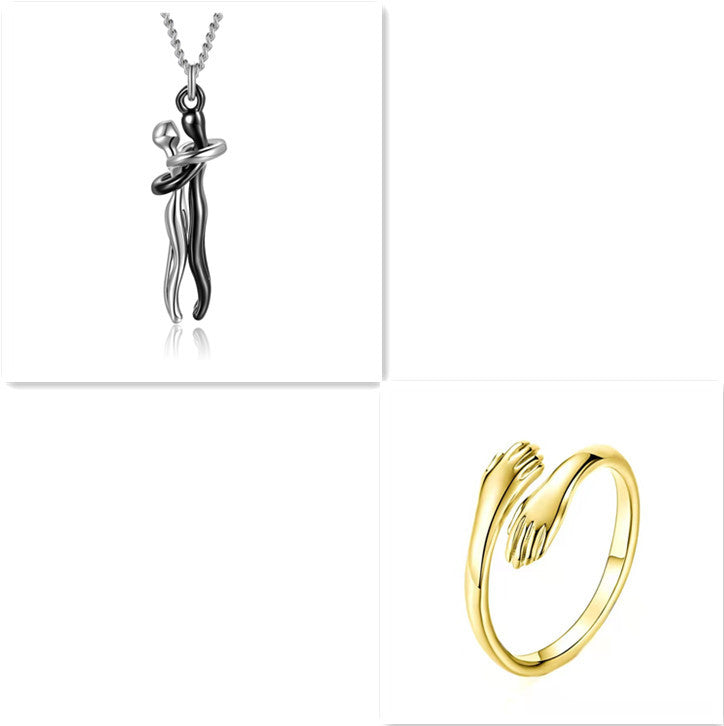 Love Hug Necklace For Men And Women