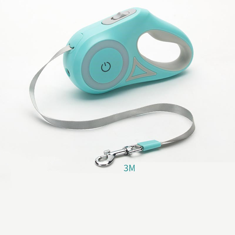 Retractable Dog Leash And Dog Collar