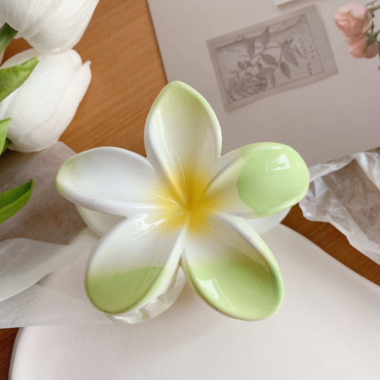 Trendy Flower Hair Clip For Women